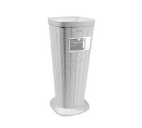 Stefanplast - Paragüero, modelo Elegance, efecto mimbre, color blanco