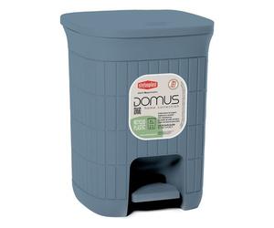Stefanplast Pattumiera Baño DOMUS HOME COLLECTION 6Lt Tapa a Pedal Azul