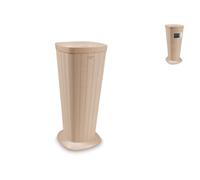 Stefanplast Portaombrelli Elegance Rattan Cm 25x57 Rosa Cipria Polipropileno