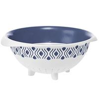 Stefanplast, scolapasta Ø 28 cm, Linea Tosca, per Alimenti Qualità extra 100%, Blu, Made in Italy COLADOR DM.28, Resina, Blue, diametro 28