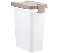 Stefanplast Recipiente para comida de animales STF740 15 L Blanco/Gris