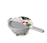 Stefanplast Tosca - Escurridor con tapa, color gris, fabricado en Italia, 39 x 23 x 12 cm