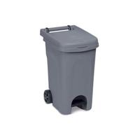 Stefanplast Urban Eco - Patinete para pedal de 60 litros, color gris