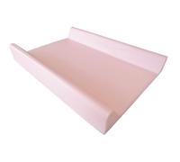 Steff - Cambiador con borde elevado, 70 x 50 cm, color rosa, con sello de calidad Oeko-Tex Standard 100