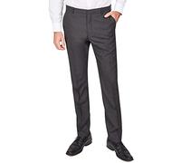 steffenklein Classy Gentleman - Pantalones de traje para hombre, corte ajustado, para negocios, antracita, 50/delgado