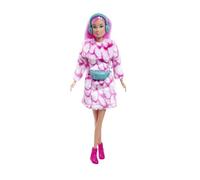 Steffi Love Fluffy Fashion, 2 Capas Surtidas, Solo se Entrega un artículo, muñeca de Juguete con Botas, Calentadores de Orejas, riñonera, 29 cm, a Partir de 3 años