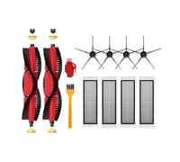 SteFik Kit de Piezas de Robot Aspirador. Compatible con Roborock S5,S502-00,S502-02,S5 MAX,S6,S6 MaxV,S6 Pure,E4,E5 Accesorios for aspiradoras cepillos Piezas de Filtro Hepa (Color : AS Shown01)