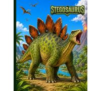 Stegosaurus Composition Notebook for Kids: Wide-Ruled Journal | 120 Pages | 7.5 x 9.25 Inches | Fun Dinosaur School Notebook with 1-100 Number Chart: ... creative writing, journaling, and drawing