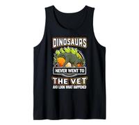 Stegosaurus Dinosaurs Never Went To The Vet Veterinarian Camiseta sin Mangas