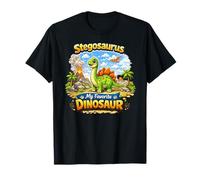 Stegosaurus Mi Dinosaurio Favorito Camiseta