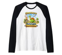 Stegosaurus Mi Dinosaurio Favorito Camiseta Manga Raglan