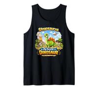 Stegosaurus Mi Dinosaurio Favorito Camiseta sin Mangas