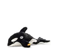 Steiff 067525 Ozzie Orca - Peluche (37 cm), Color Negro y Blanco
