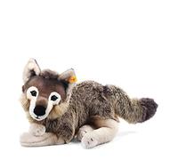 Steiff 069284 Snorry - Lobo de Peluche (40 cm), Color Gris y marrón
