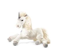 Steiff 15090 Starly - Unicornio de peluche, 70 cm, color blanco [importado de Alemania]