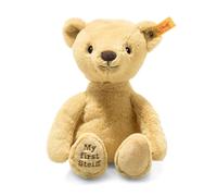 Steiff 242052 Soft Cuddly Friends My First Teddy Oso de Peluche Animal 242120-Peluche bebés, Suave, Lavable, Rubio Dorado, Color Beige, 26 cm (242120)