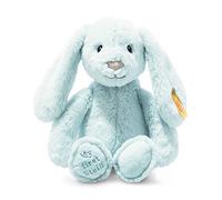 Steiff 242335 Soft Cuddly Friends My First Hoppie Conejo de Peluche para bebé, 26 cm, Color Azul Claro (242335), 153 g