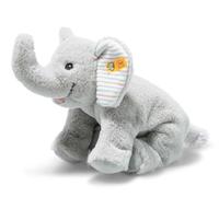 Steiff 242656 Floppy Trampili Elefant, 20 cm, Gris Violeta, Peluche Tumbado