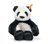 Steiff 75650 Soft Cuddly Friends Ming Panda - Peluche para niños (27 cm, Suave y Lavable, 27 cm), Color Blanco y Negro