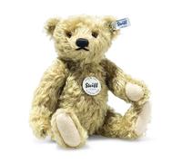 Steiff- Classic 1920 Teddy Bear 10 Inches Osos Oso de Peluche Coleccionable, Color marrón, 3+ (000713)