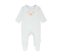 Steiff Collection Pijama entero/body beige / azul claro / amarillo / blanco, Talla 74
