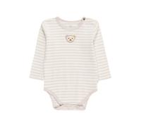 Steiff Collection Pijama entero/body beige claro / blanco, Talla 80