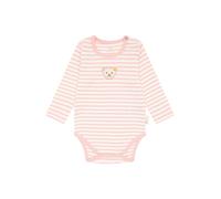 Steiff Collection Pijama entero/body marrón claro / altrosa / blanco, Talla 74
