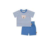 STEIFF Conjunto de Camiseta y Bermuda para Bebé azul | 68