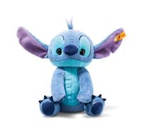 Steiff Disney Originals Stitch 024696 - Juguete de Peluche con Ojos de plástico, para niños y niñas, Amigos, 22 cm, Azul Medio
