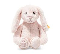 Steiff Hase Soft Cuddly Friends My First Hoppie Conejo - 26 cm - Peluche para bebés Suave - Lavable - Rosa (242359), Color, 135 g (1er Pack)