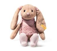 Steiff Hoppie Conejo Vaquera 32 cm, Botas Vaquera, Conejo de Peluche con Orejas caídas, diseño Occidental, Peluche Suave para acurrucarse y Jugar, Lavable a máquina