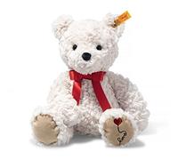 Steiff Jimmy 113833 - Oso de Peluche con Ojos de plástico, 30 cm, Color Blanco