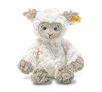 Steiff Lamb Friend Soft Cuddly Friends Lita Cordero, Talla única, Color Blanco-marrón, 20 cm (073946)