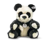 Steiff Manschli Panda 060021 - Peluche con Ojos de plástico, 24 cm, Color Blanco