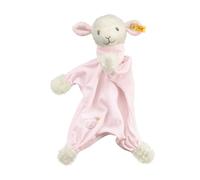 Steiff Mantita Ovejita Dulces Sueños, Peluche Adorable, niños y niñas, bebés a Partir de 0 Meses, Peluche 30 cm, Rosa, 239632