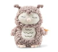 Steiff Ollie 241833 - Búho de Peluche para niños, niñas y bebés a Partir de 0 Meses, Soft Cuddly Friends, 23 cm, Color Beige