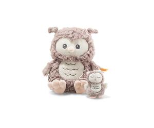 STEIFF Ollie Eule Spieluhr 21cm beige