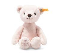 Steiff Oso de Peluche Soft Cuddly Friends My First Friend 242137-Oso bebés, Suave, Lavable, Color Rosa, 400 g (6er Pack) (242137)
