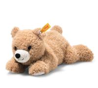 Steiff Oso pardo barny tumbado de 22 cm, suave Cuddly Friends, oso de peluche de peluche, peluche suave para jugar y abrazar, lavable a máquina