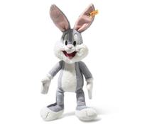 Steiff Peluche Bugs Bunny, Peluche Adorable, para niños y niñas, Friends, Peluche 32 cm, Gris, 024672