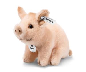 Steiff Peluche Cerdita Sissi, Peluche Adorable con Ojos de plástico, para niños y niñas, Peluche 15 cm, pequeño, Rosa, 071898