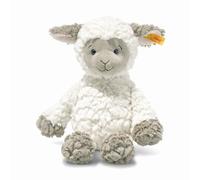 Steiff Peluche de Cordero Lita con Ojos de plástico, para niños y niñas, 30 cm, Color Blanco, 073427