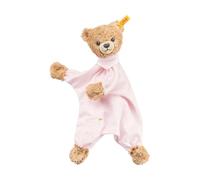 Steiff Peluche Doudou Orsetto Sogni D'oro, Dolce animale di stoffa per Bambini, Bambine e neonati da 0 MESI, pupazzo 30 cm, Rosa, 239533