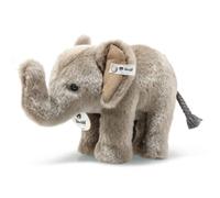 Steiff Peluche Elefante Trampili, Peluche Adorable con Ojos de plástico, niños y niñas, Peluche 18 cm, Gris Claro, 064487