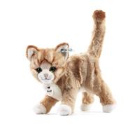 Steiff Peluche Gatita Mizzy, Peluche Adorable con Ojos de plástico, para niños y niñas, Peluche 25 cm, Beige, 099342