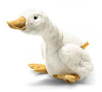 Steiff Peluche Gilda l’oie, Adorable muñeco de Felpa con Ojos de plástico, Niños, niños y niñas, Friends, 47 cm, Blanco, 075506