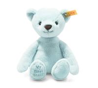 Steiff Teddybär steckbrief, Friend Oso de Peluche Soft Cuddly Friends My First, Color Azul, 1 Stück (1er Pack) (242144)