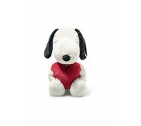 Steiff Peluche Snoopy Love 024375 para niños, niñas y bebés a partir de 0 meses, 30 cm, color blanco