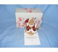 Steiff Santa Ratón Navidad Adorno Limitada Ed EAN 007262 Nuevo