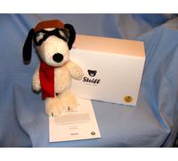 Steiff Snoopy As Del Vuelo 356278 Nuevo En Stock Beagle Edición Limitada Peanuts